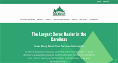 Desktop Screenshot of morrisbusiness.com